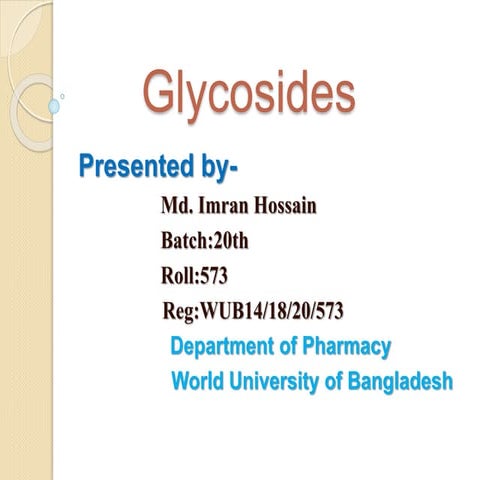 Glycosides