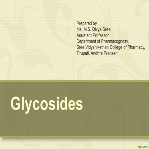 Glycosides