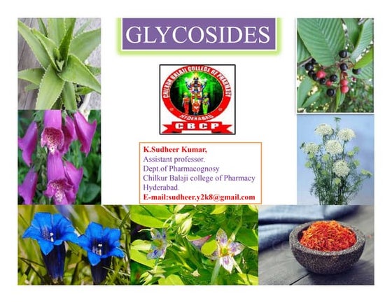 Glycosides | PPT