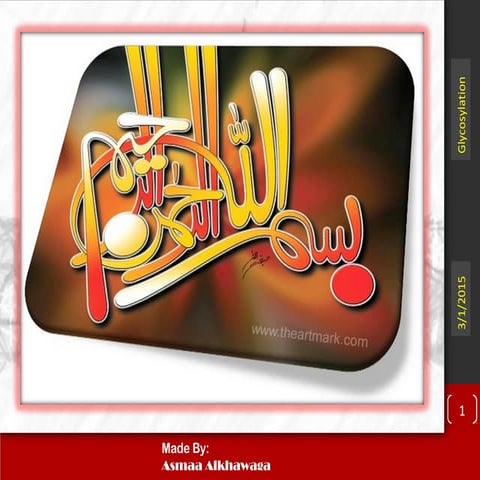 Protein Glycosylation 