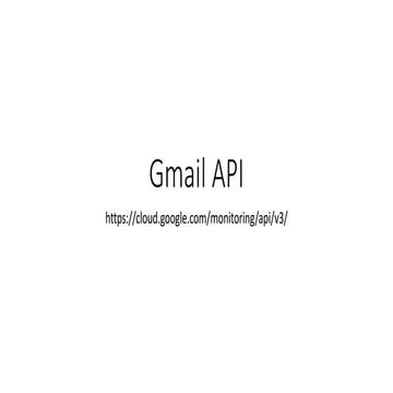 Gmail API