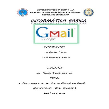 Crear un correo en Gmail | PPTX