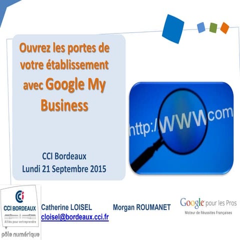 Faites-vous connaitre et trouvez de nouveaux clients en renseignant votre pag...