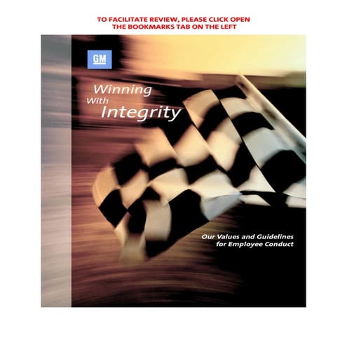Michelin organisational values | PPTX