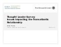 Thought Leader Survey: Issues Impacting the Transatlantic Relationship, 2018