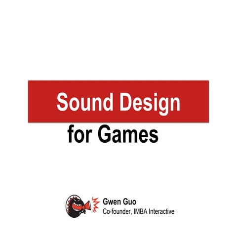 What Goes Behind Sound Design in Games