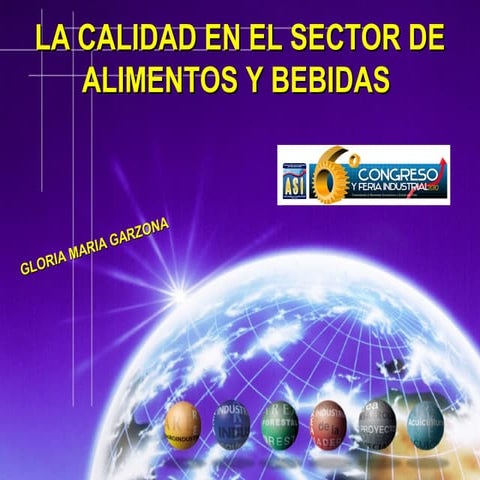 Control de calidad de productos pecuarios | PPTX