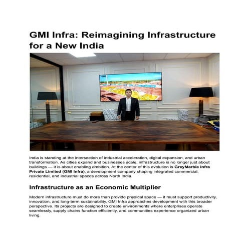 GMI Infra_ Reimagining Infrastructure for a New India.pdf