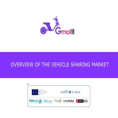 G motit project - Overview of the Vehicle Sharing Market 