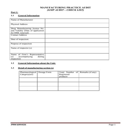 gmp-chklist-pdf.pdf for pharmaceutical  industry