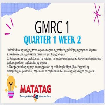 GMRC Quarter 1 Week 2.matatag ppt ppt pptx