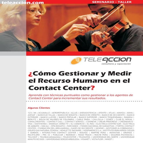 Recurso Humano en el Contact Center