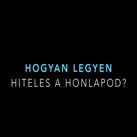 Hogyan legyen hiteles a honlapod?