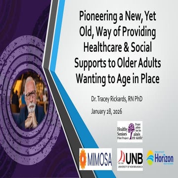 Mobile Health Teams Supporting Rural Older Adults | PDF