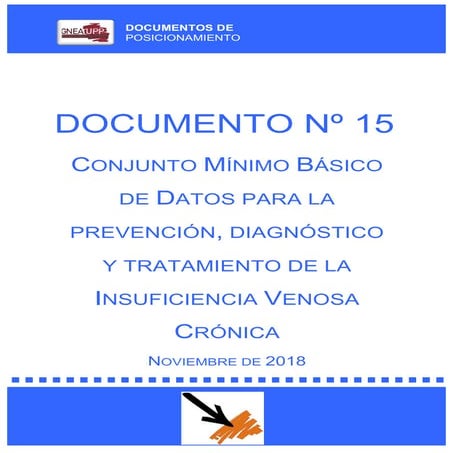 Conjunto mínimo básico de datos para la prevención, diagnóstico y tratamiento...