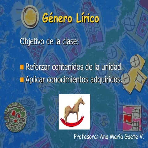 Género Lírico