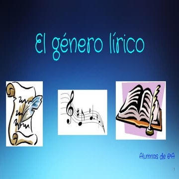 Género lírico
