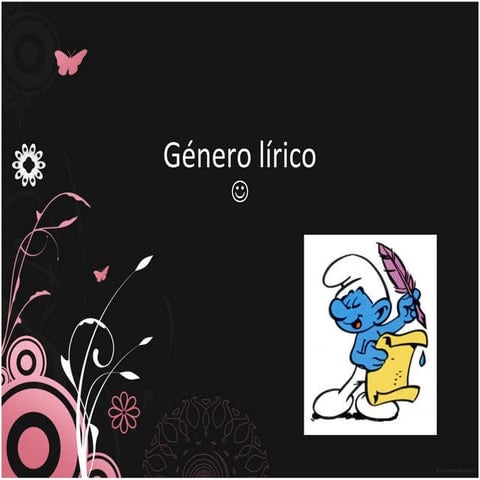 Género lírico
