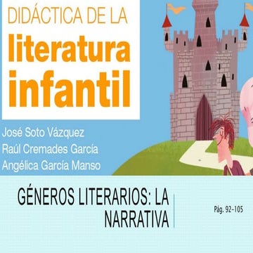 Géneros literarios. La narrativa en literatura infantil.pptx