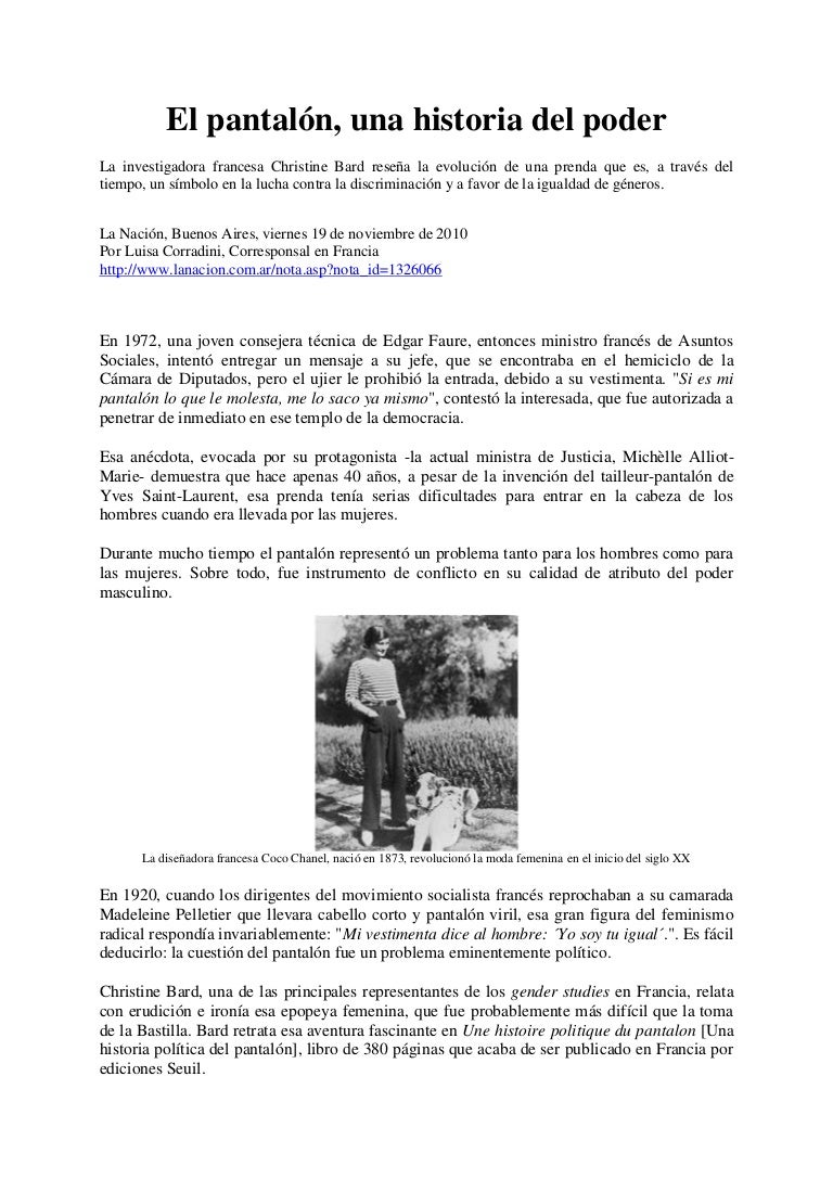 Género y vestimenta