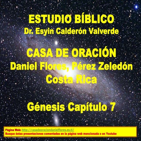 Génesis 07 | PPTX | Christianity | Religion & Spirituality