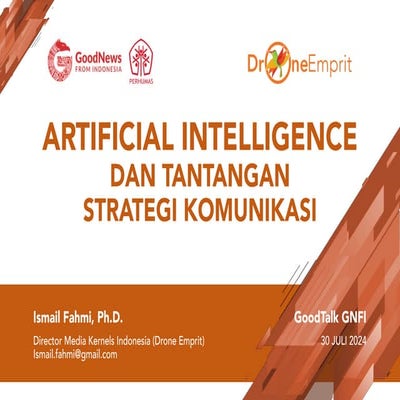 ARTIFICIAL INTELLIGENCE DAN TANTANGAN STRATEGI KOMUNIKASI