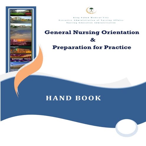 General Nursing orientation  2017 hand book