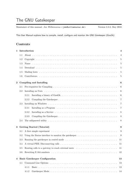 Gnugk manual-2.3.2