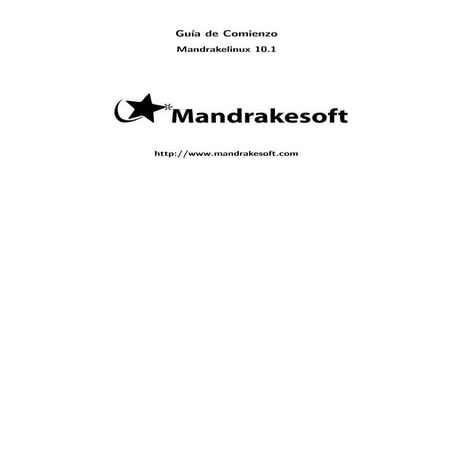 GNU/Linux Mandrake 10.1 Guía De Comienzo (Español)