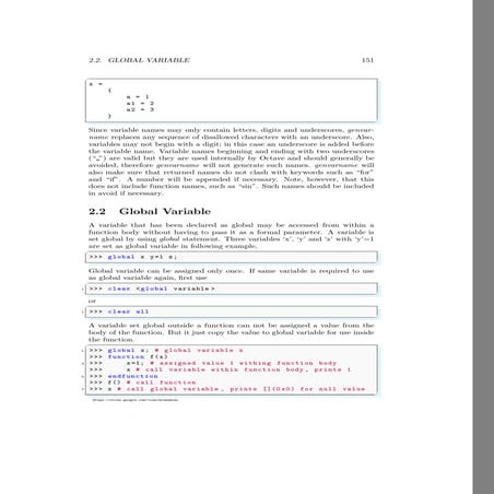 Gnu octave help book 02 of 02