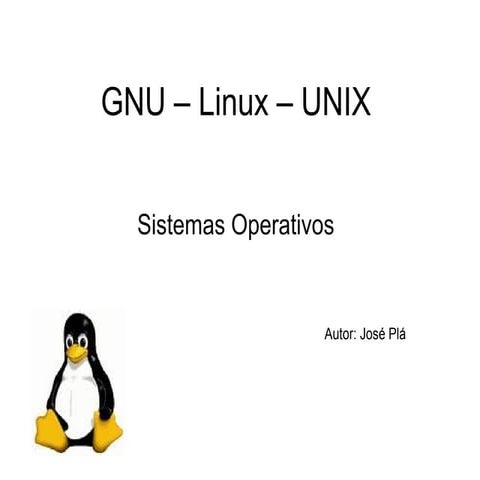 Introducción a GNU - POSIX - LINUX