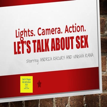 Let’s talk about sex!!!