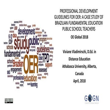 Professional Development Guidelines for OER: A Case Study of Brazilian Fundam...