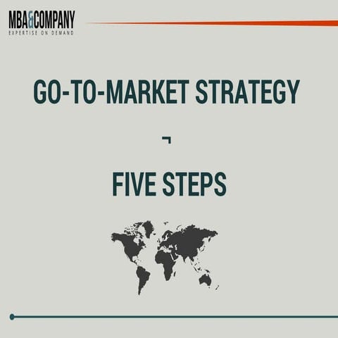 Go-To-Market Strategy – Five Steps