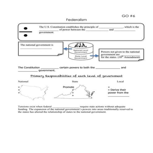 Go #6 federalism 2011 2012