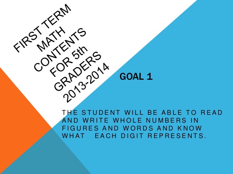 PLACE VALUE TO MILLIONS