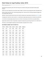 data keluaran sgp tahun 2013