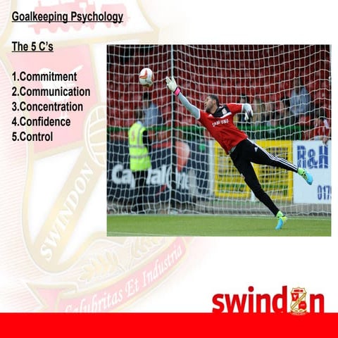 Goalkeeping psychology - The 5 C's