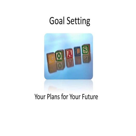 Goal setting