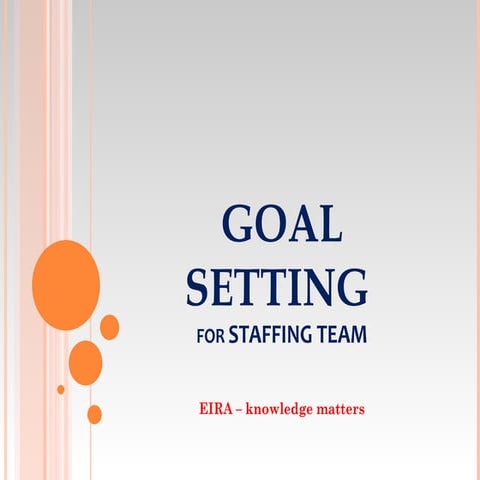 Goal setting
