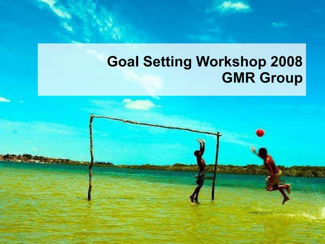 Goal Setting
