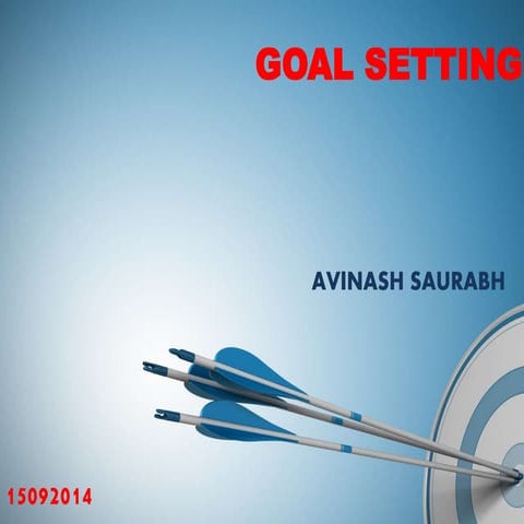 Goal setting
