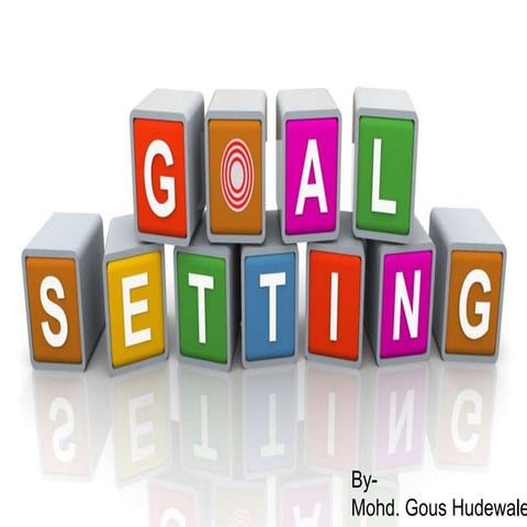 PPT on Goal Setting