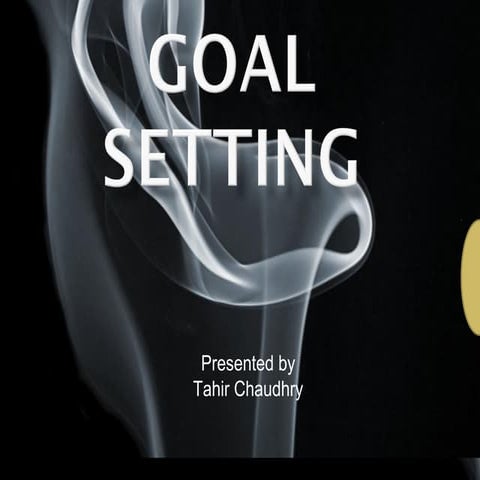 Goal setting (1)