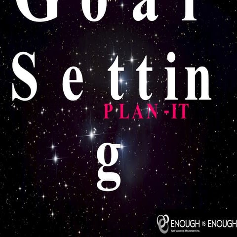 Goal Setting  Plan-It