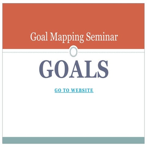 Goal Setting Seminar