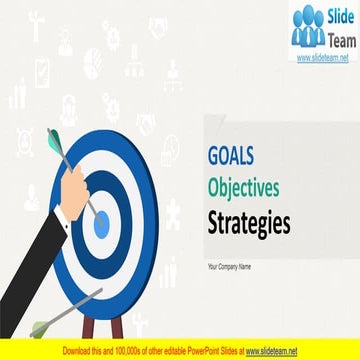 Goals Objectives Strategies Company Objectives Goals Strategies Measures 