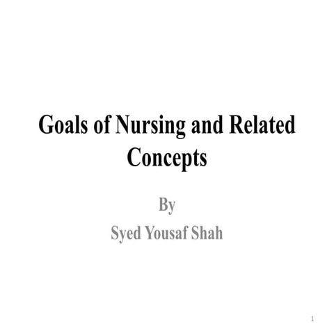 Goals of Nursing and Related Concepts.pptx
