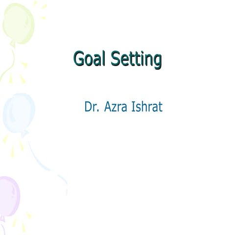 Goal theory, specifically Goal-Setting Theory, is a prominent motivational th...