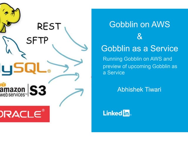 Gobblin on-aws